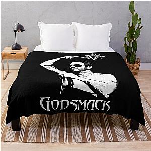 Godsmack Band Logo Art - American Heavy Metal Music - Faceless Tour Concert Design Throw Blanket