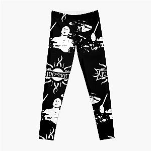 Godsmack Band Logo Art - Heavy Metal American Band Design Leggings