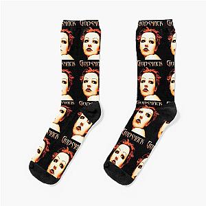 Godsmack Band Logo Art - Heavy Metal American Band Design Socks