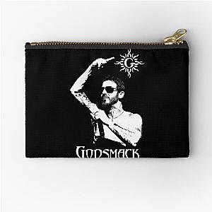 Godsmack Band Logo Art - American Heavy Metal Music - Faceless Tour Concert Design Zipper Pouch