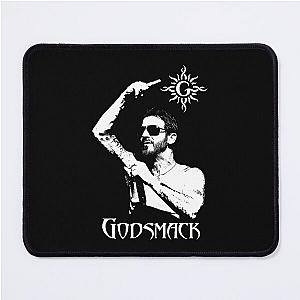 Godsmack Band Logo Art - American Heavy Metal Music - Faceless Tour Concert Design Mouse Pad