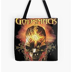 Godsmack Band Rock All Over Print Tote Bag