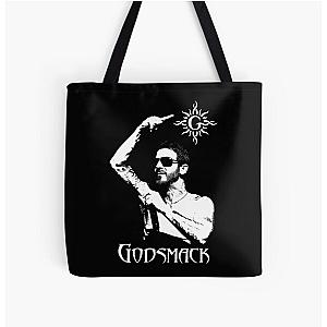 Godsmack Band Logo Art - American Heavy Metal Music - Faceless Tour Concert Design All Over Print Tote Bag