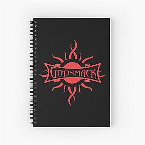 Godsmack red logo Spiral Notebook