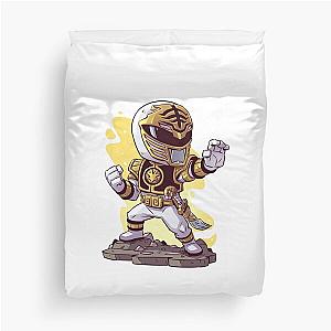 White Power Ranger Duvet Cover