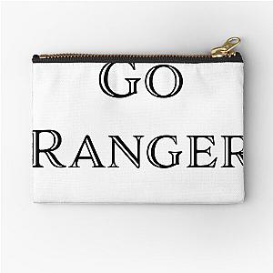 I Ranger Black Zipper Pouch