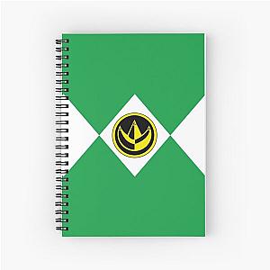 MMPR Green Ranger Spiral Notebook