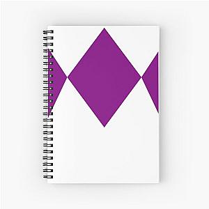 Go Power Rangers Purple Edition Spiral Notebook