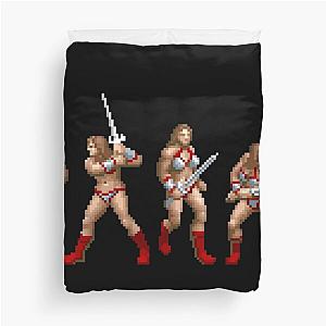 Golden Axe Warrioresses Duvet Cover