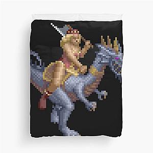 Golden Axe Lizard Rider Duvet Cover