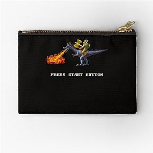 Golden Axe Pixel Style Retro DOS game fan  Zipper Pouch