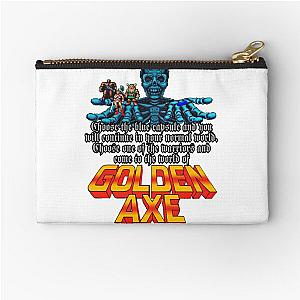 Golden Axe Capsule Zipper Pouch