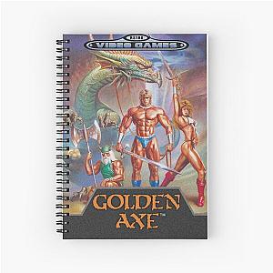 Golden Axe - Retro Video Games Spiral Notebook