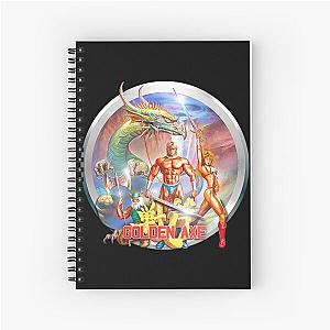 Golden Axe Spiral Notebook