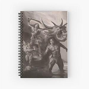 Golden Axe Spiral Notebook