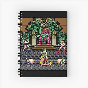 Golden Axe Spiral Notebook