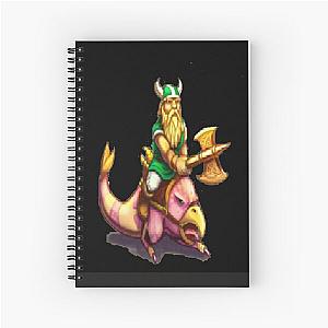 Gilius Thunderhead Golden Axe Graphic T-Shirt Spiral Notebook