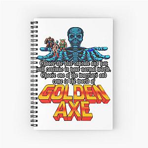 Golden Axe Capsule Spiral Notebook