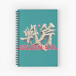 Golden Axe Japanese  Spiral Notebook