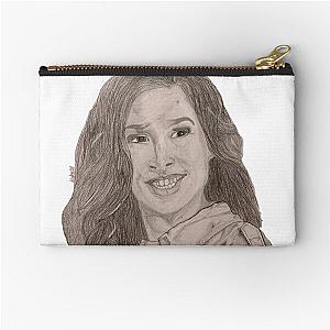 Eileen Leahy s 5 Golden Time portrait Zipper Pouch