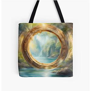 Golden Time Portal Tote Bag