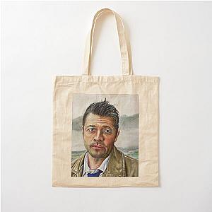 Castiel Golden Cotton Tote Bag