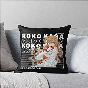 Koko Kaga - Golden Time Throw Pillow