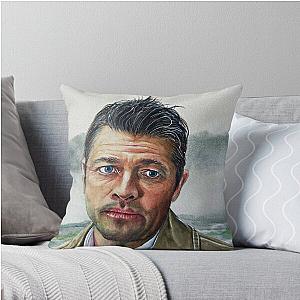 Castiel Golden Time Throw Pillow