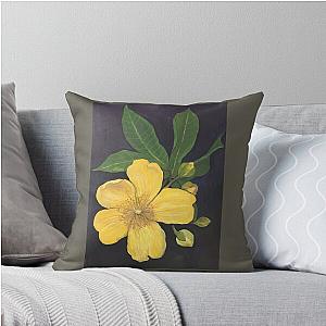 Golden Throw Pillow