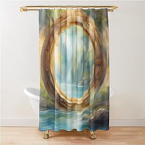 Golden Time Shower Curtain