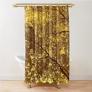 Golden Time of Day Shower Curtain