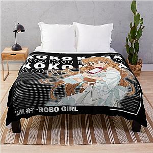 Koko Kaga - Golden Time Throw Blanket
