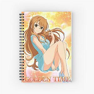 Golden Time - poster Spiral Notebook