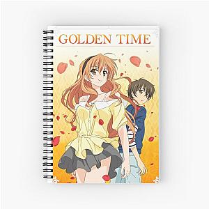 Golden Time - poster Spiral Notebook