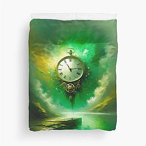 Time, Golden Time, It's Time, Freedom Duvet Cover