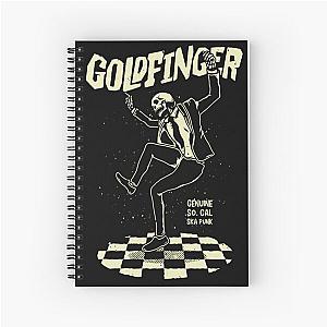 Goldfinger Genuine Ska Punk Spiral Notebook