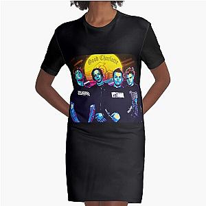 Good Charlotte 80's Style Graphic T-Shirt Dress