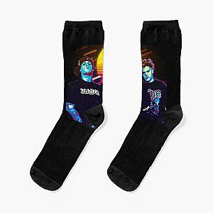 Good Charlotte 80's Style Socks