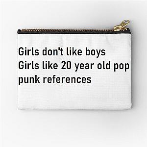 Are Good Charlotte ironically cool yet?  Zipper Pouch