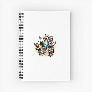 Good charlotte tattoo flash Spiral Notebook