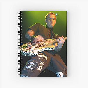 Benji Madden - Good Charlotte - Photograph Spiral Notebook