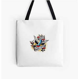 Good charlotte tattoo flash All Over Print Tote Bag
