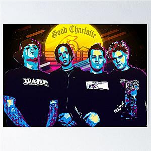 Good Charlotte 80's Style Poster