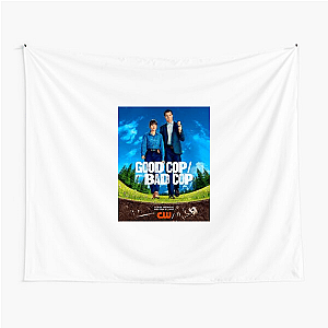 Split Badge Energy Good Cop Bad Cop Tapestries