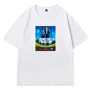 Split Badge Energy Good Cop Bad Cop T-Shirts