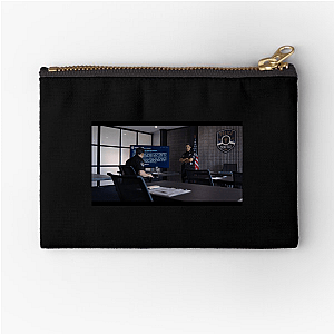 Cop Code Cracked Good Cop Bad Cop Zipper Pouches