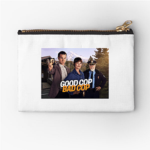 Cop Drama, Twice the Heat Good Cop Bad Cop Zipper Pouches
