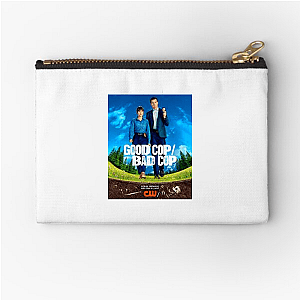 Split Badge Energy Good Cop Bad Cop Zipper Pouches