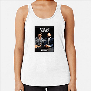 Playing Both Sides Good Cop Bad Cop Tank Tops