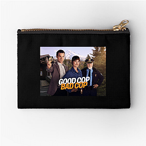 Cop Drama, Twice the Heat Good Cop Bad Cop Zipper Pouches